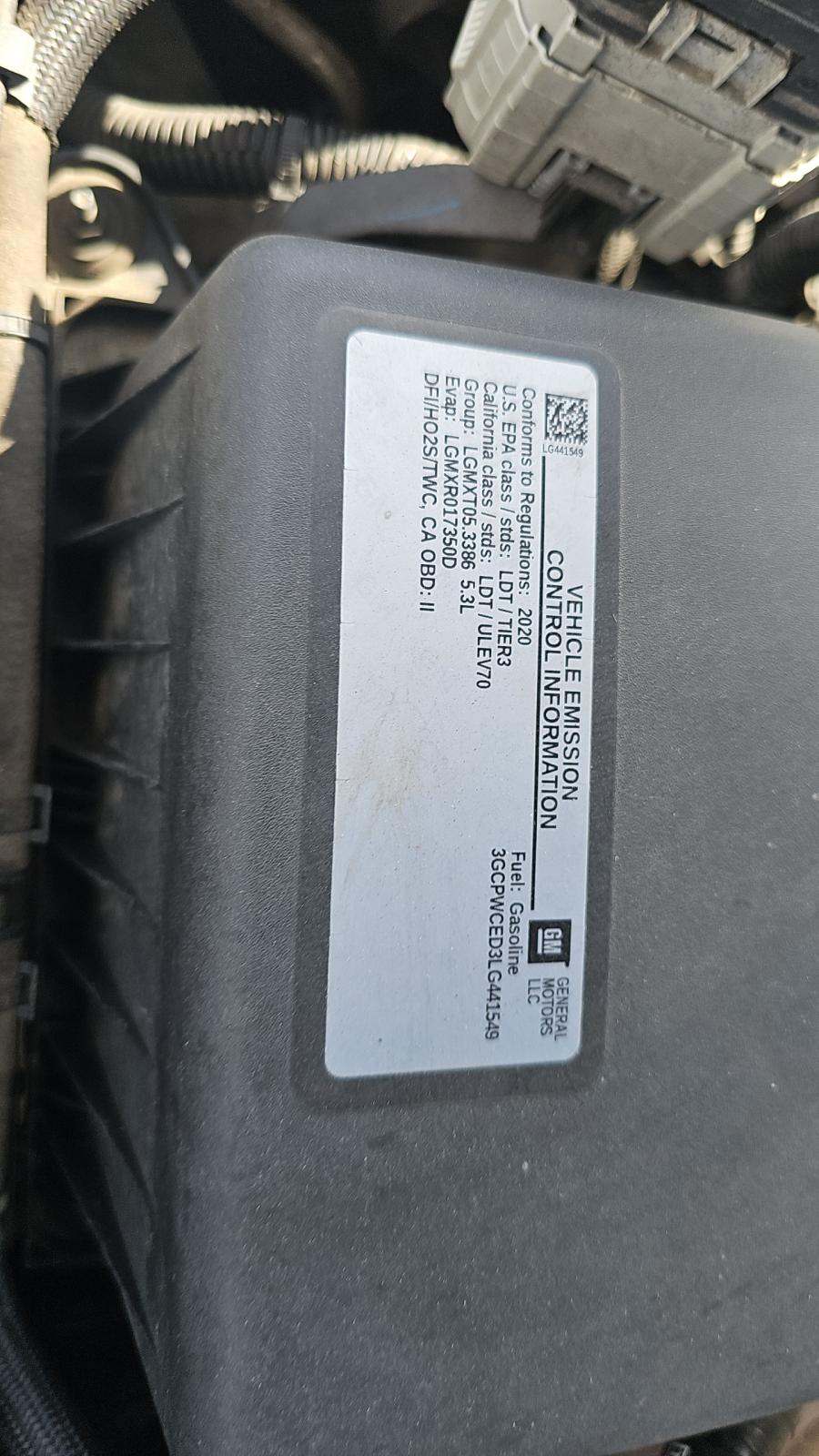 2020 Chevrolet Silverado 1500 LT RWD