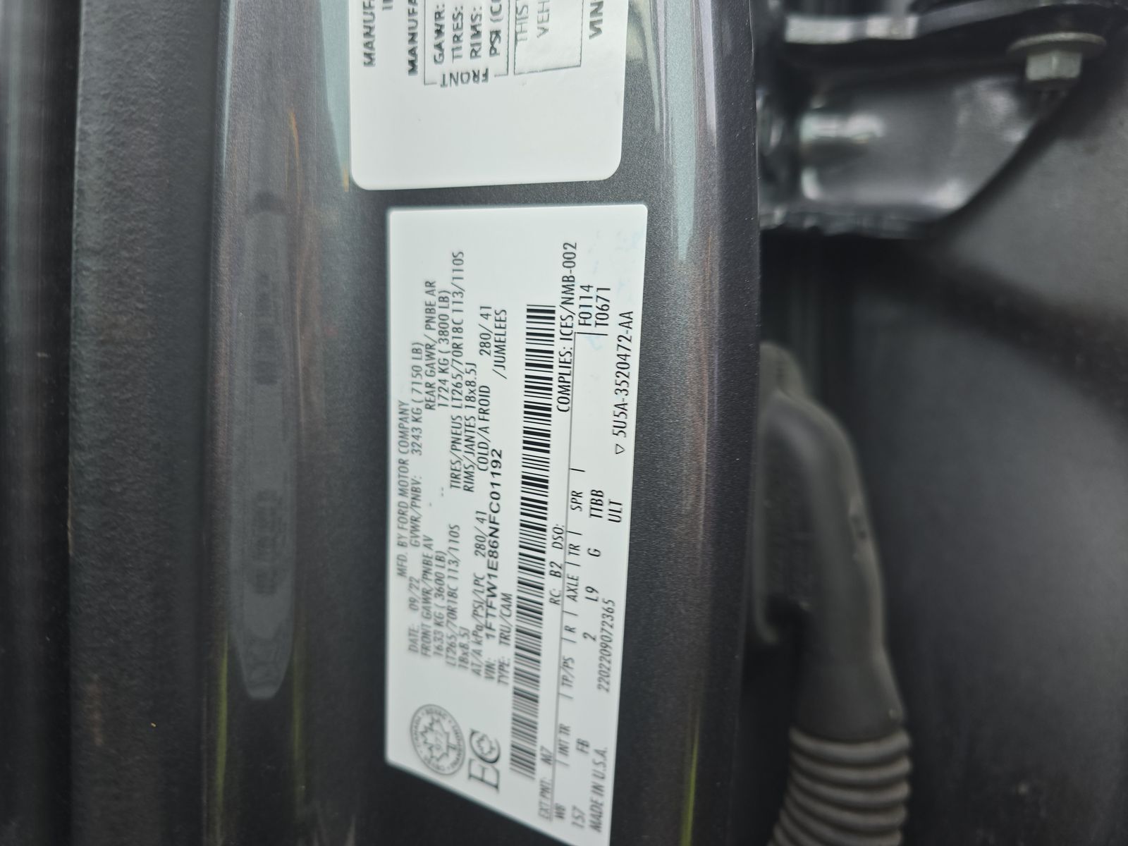 2022 Ford F-150 XLT AWD