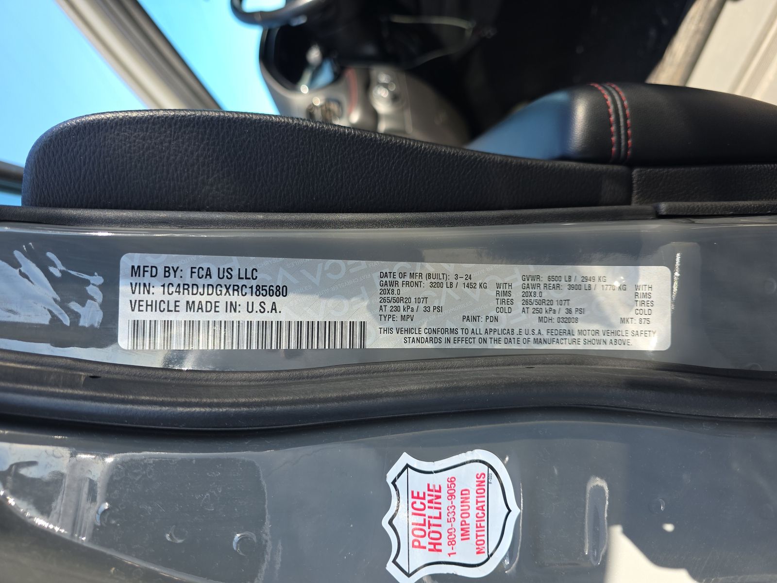 2024 Dodge Durango GT AWD