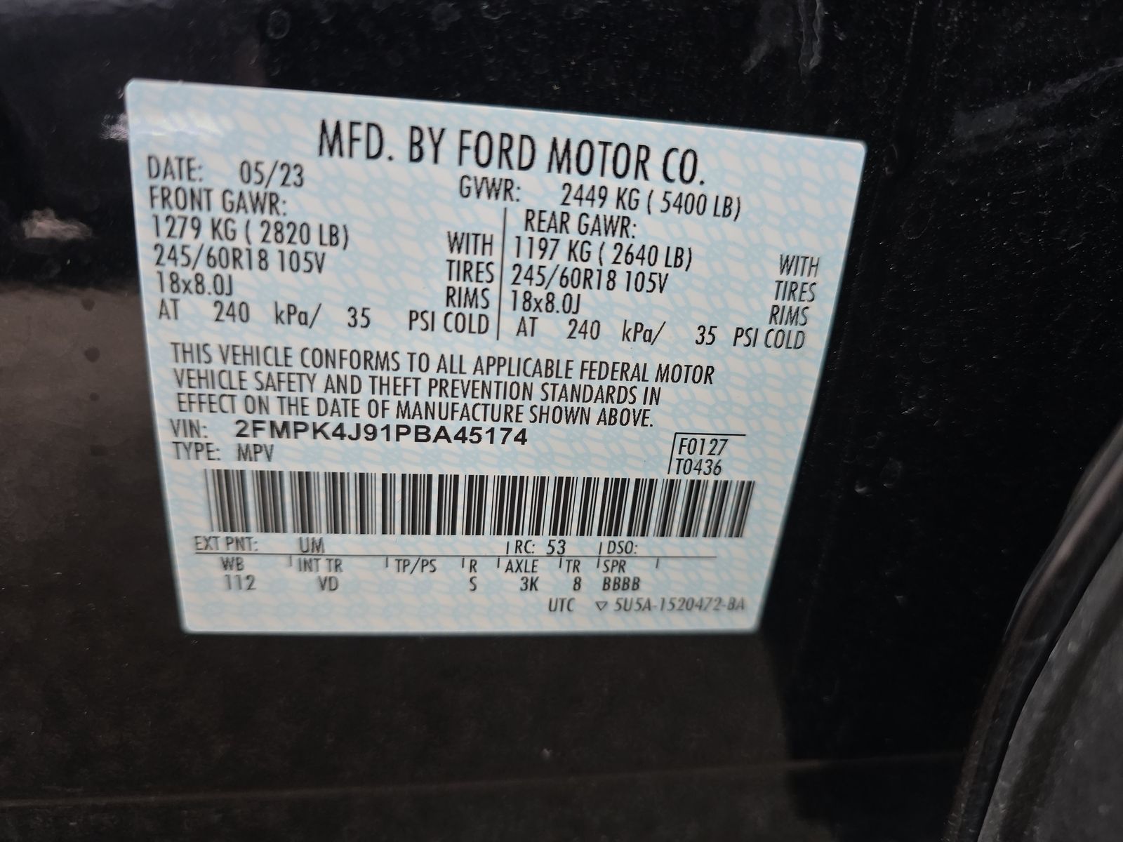 2023 Ford Edge SEL AWD