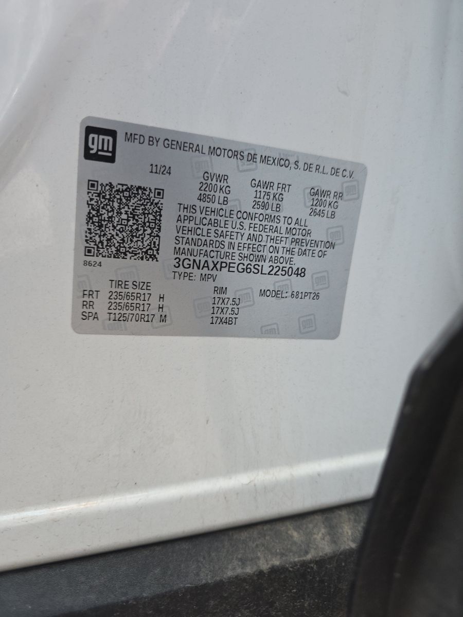 2025 Chevrolet Equinox LT AWD