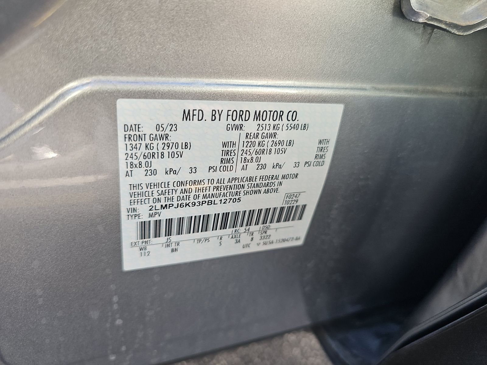 2023 Lincoln Nautilus Reserve FWD