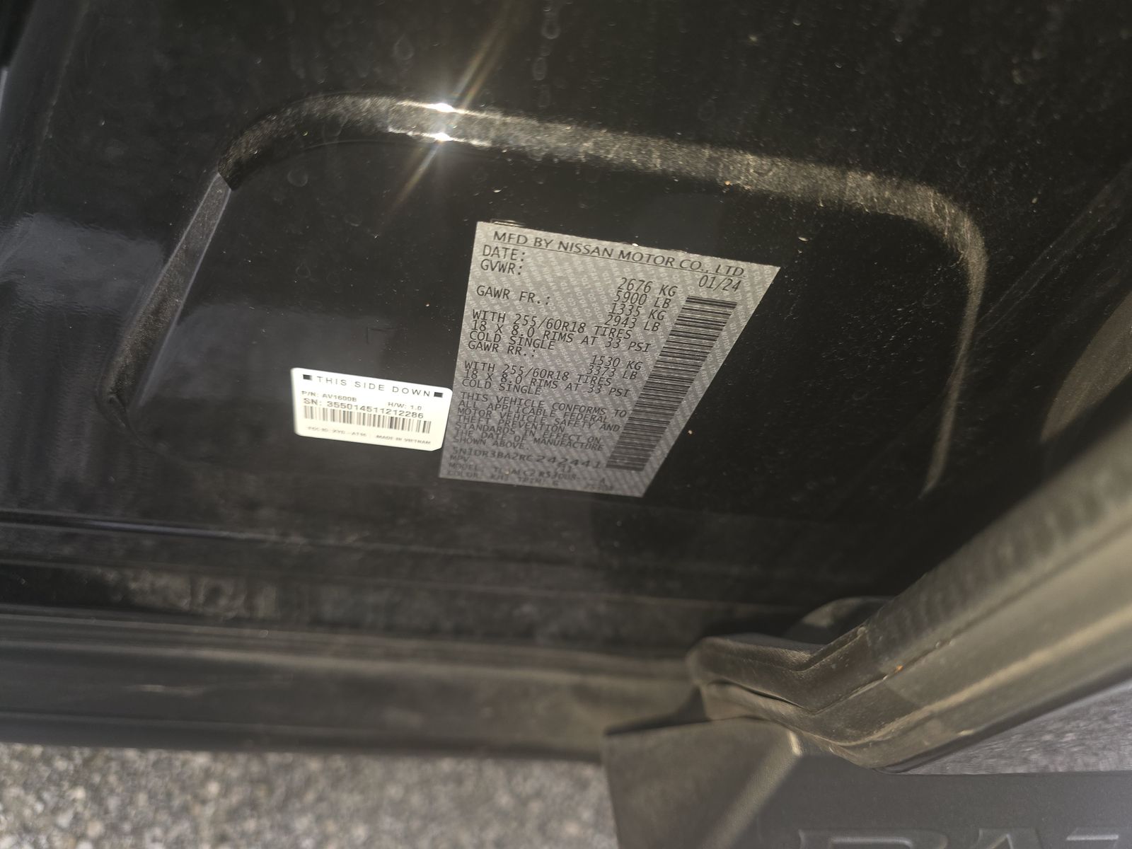 2024 Nissan Pathfinder SV FWD