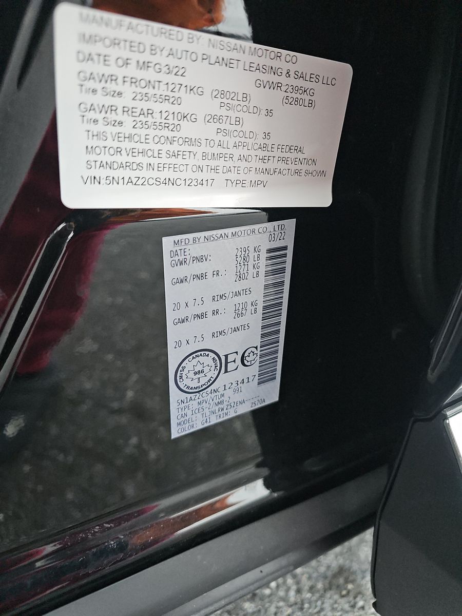 2022 Nissan Murano SL AWD