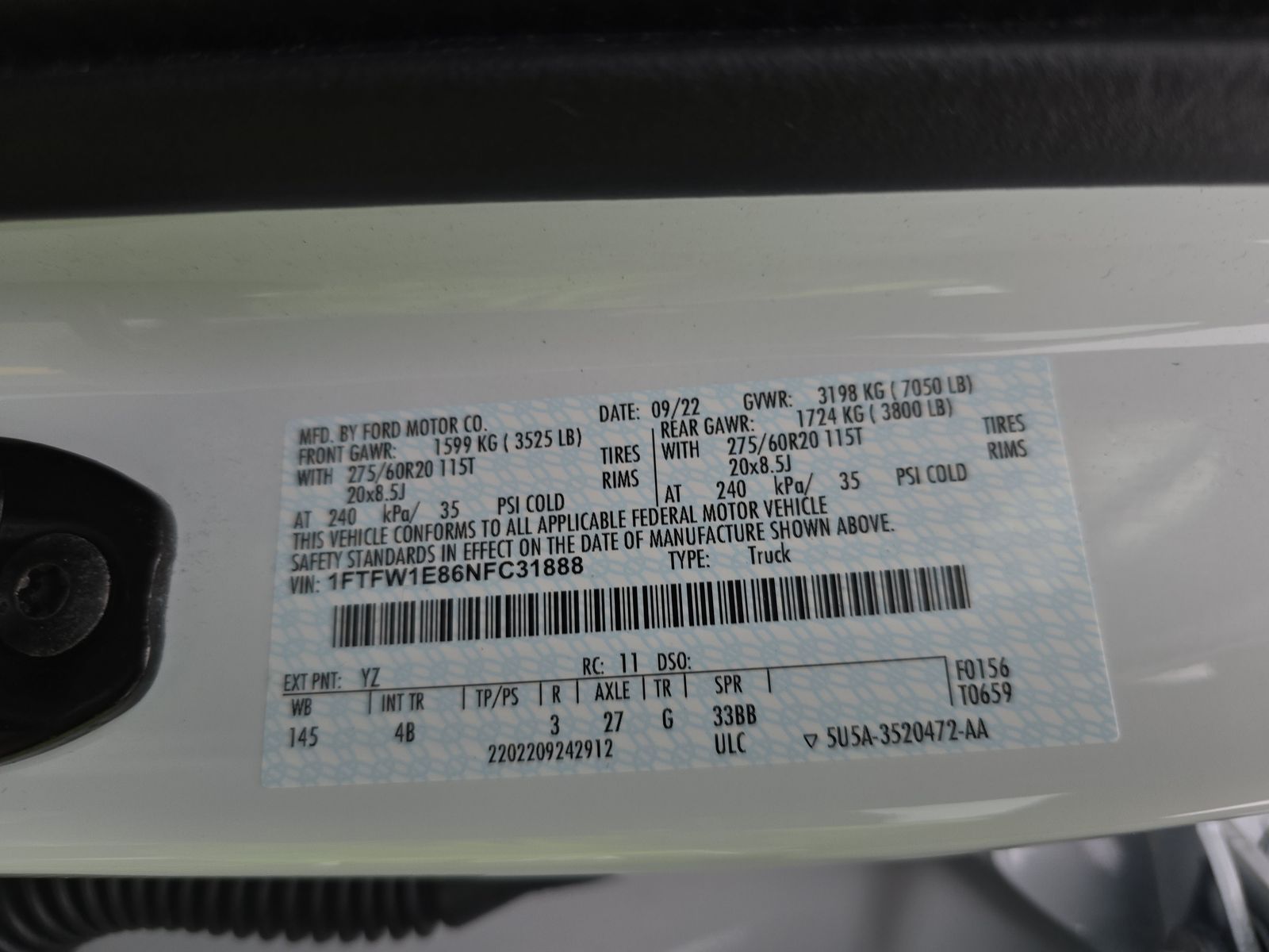 2022 Ford F-150 XLT AWD