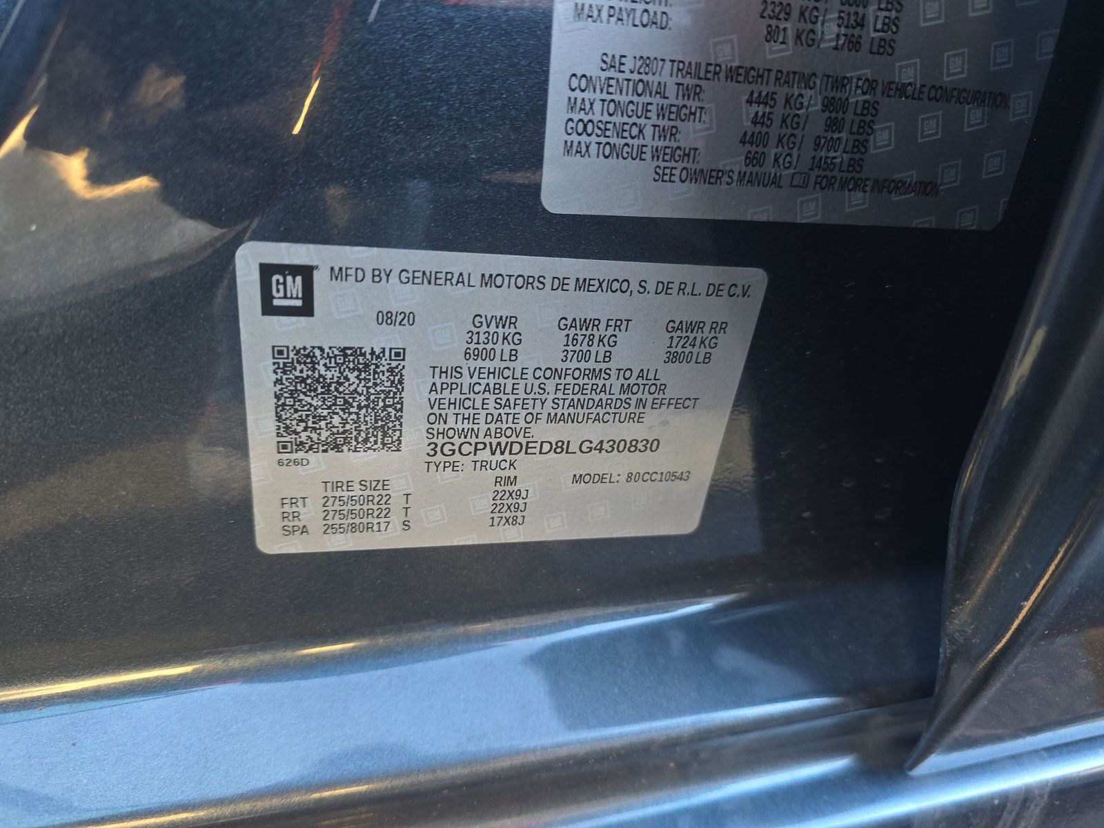 2020 Chevrolet Silverado 1500 RST RWD