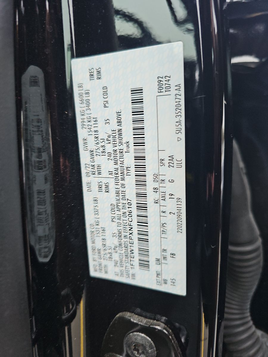 2022 Ford F-150 XLT AWD