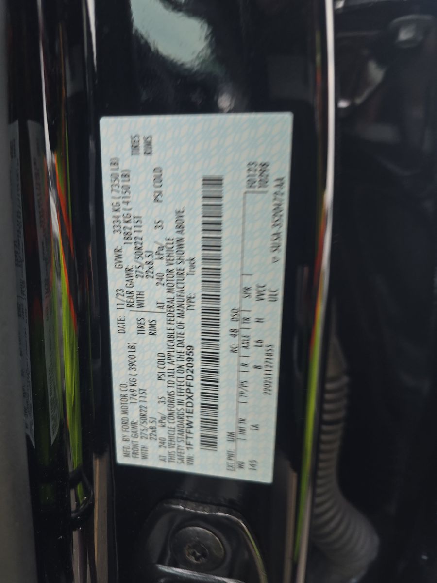 2023 Ford F-150 Hybrid Limited AWD