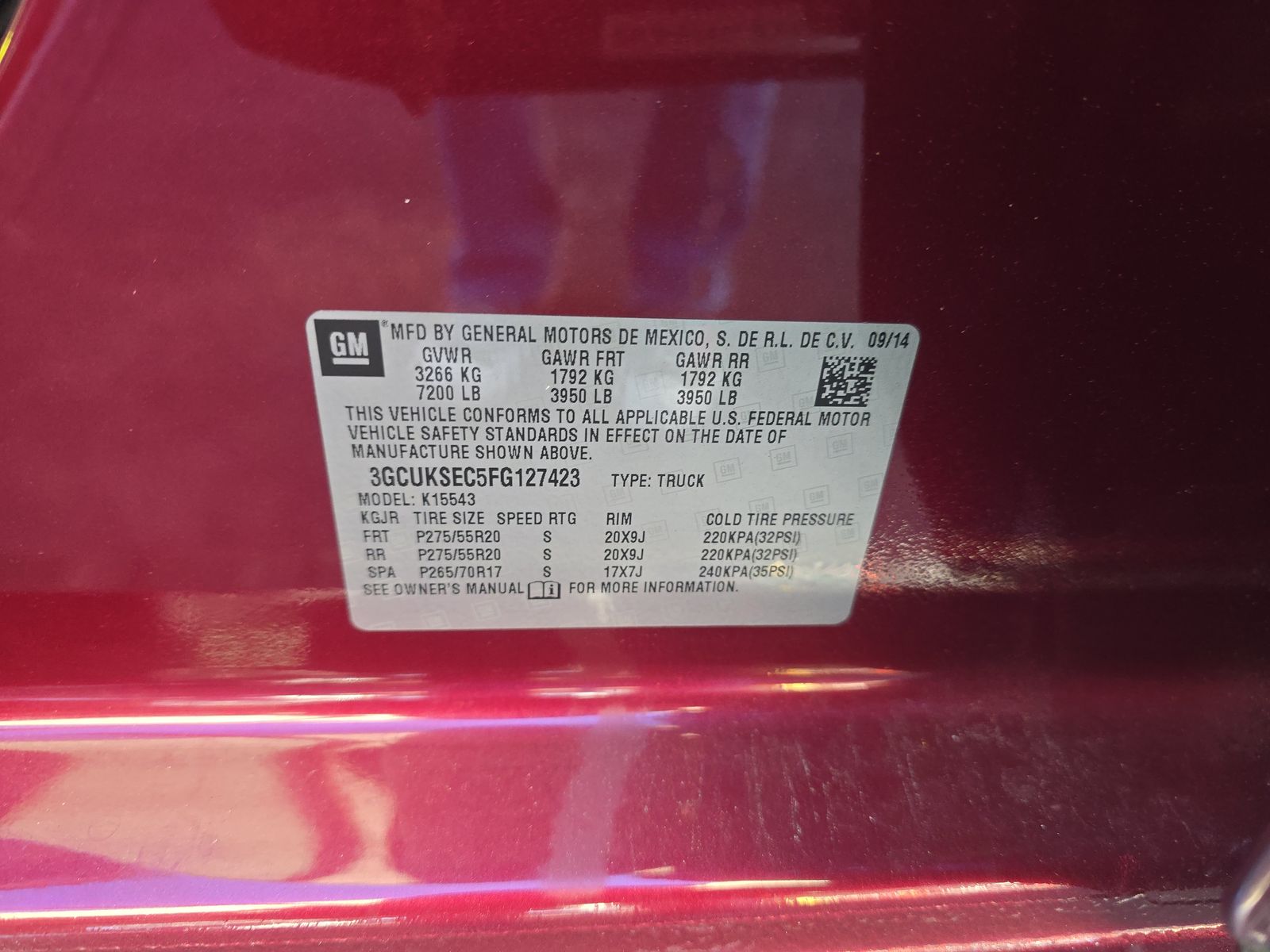 2015 Chevrolet Silverado 1500 LTZ Z71 AWD