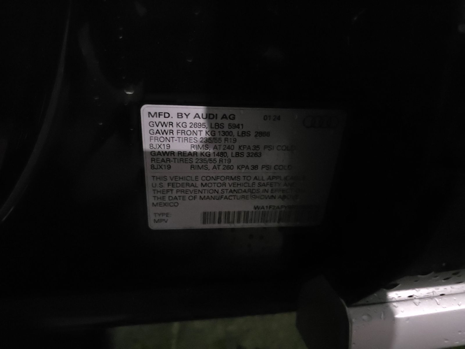 2024 Audi Q5 e Plug-In Hybrid S line Prestige AWD