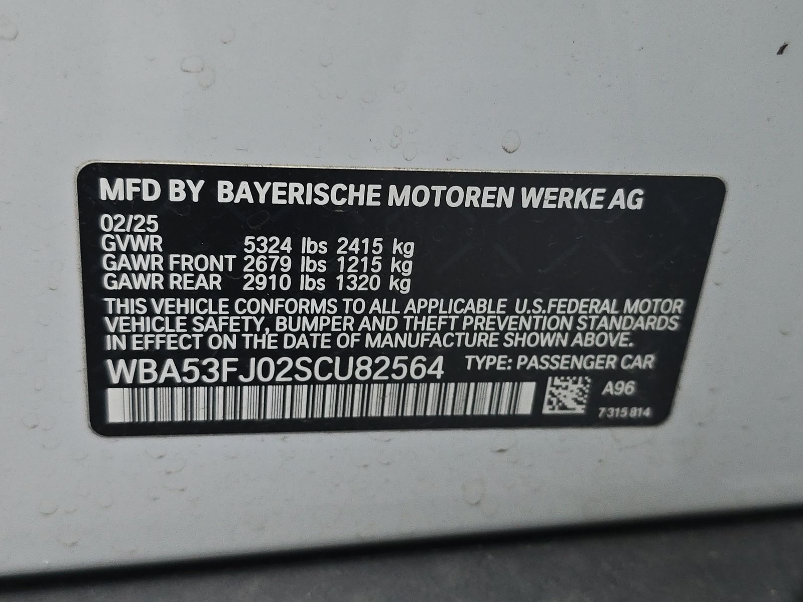 2025 BMW 5 Series 530i xDrive AWD