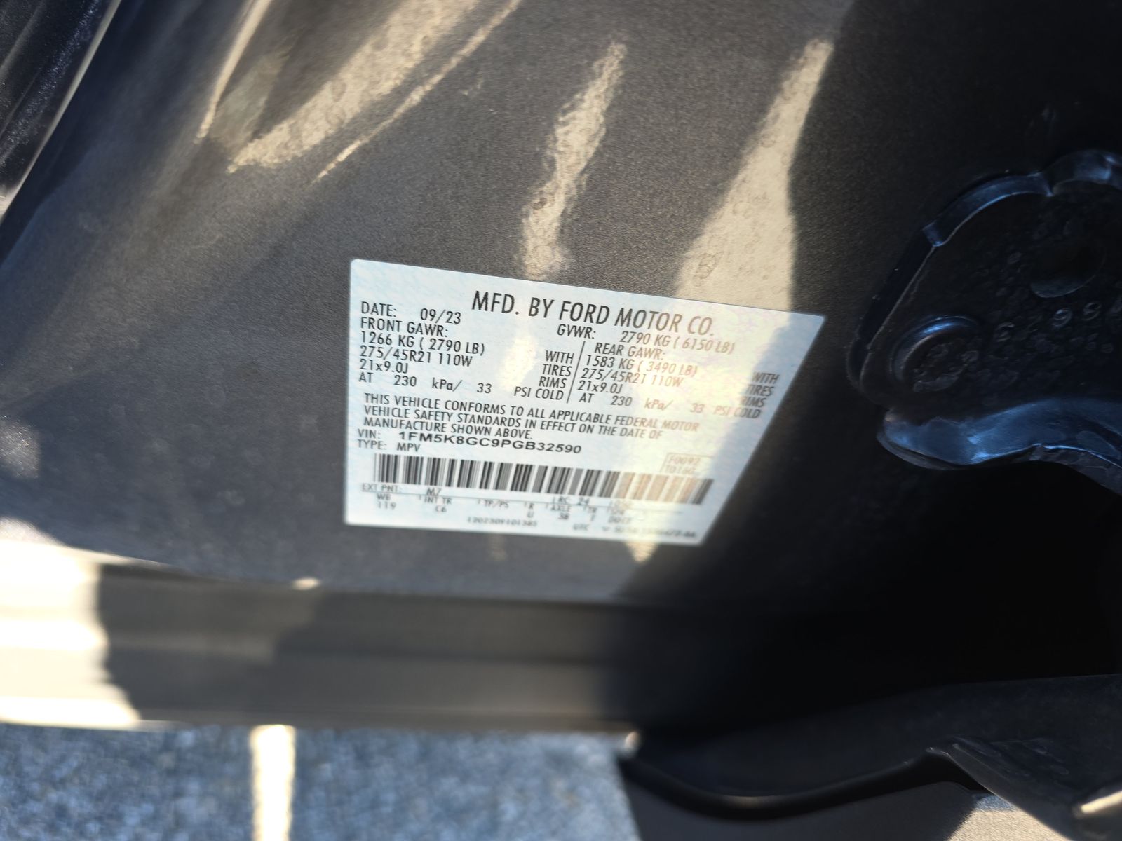 2023 Ford Explorer ST AWD