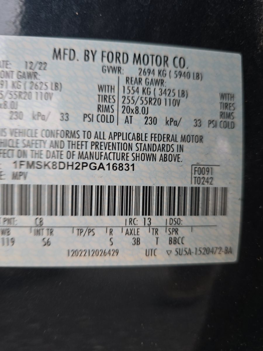 2023 Ford Explorer XLT AWD