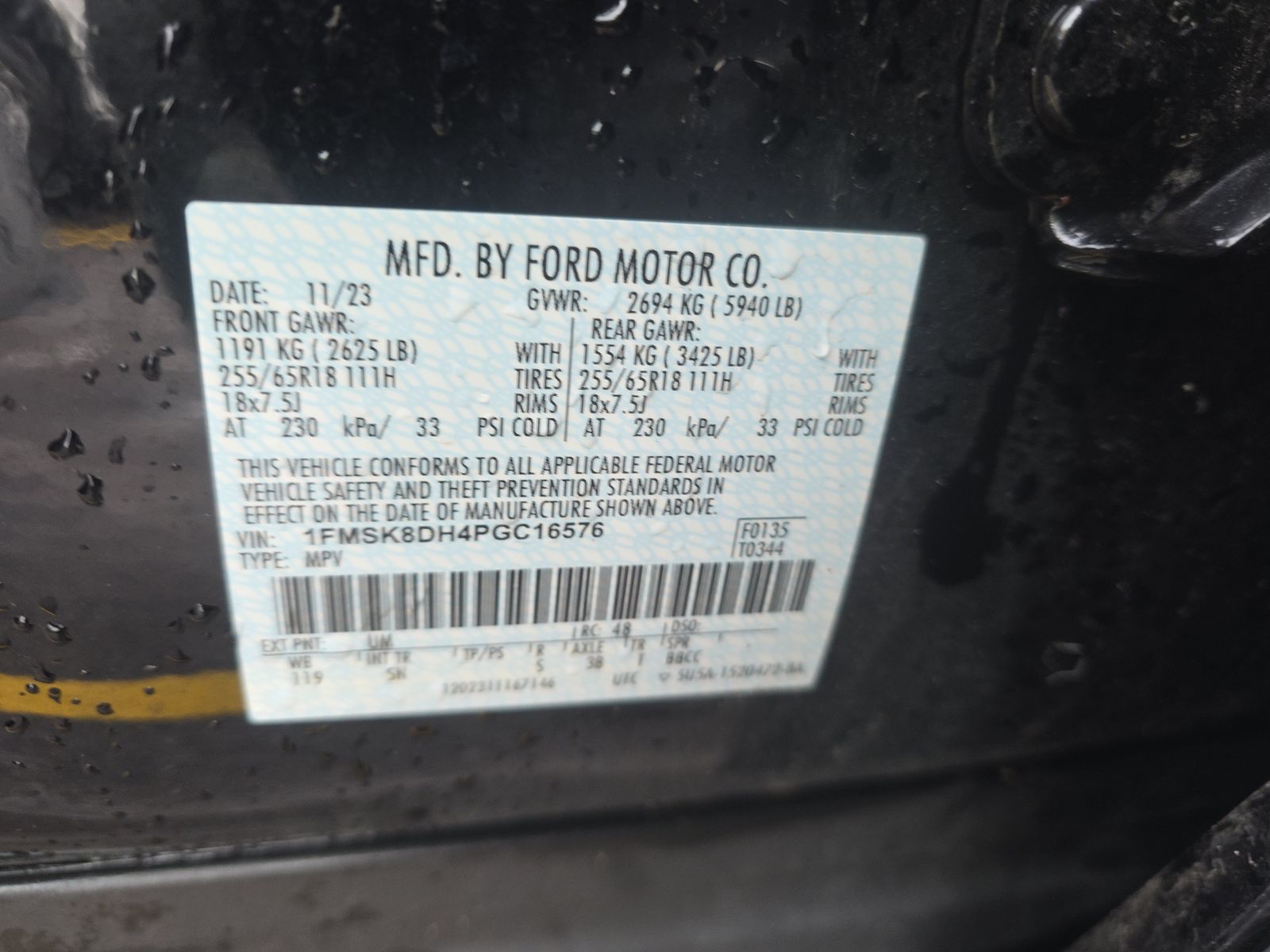 2023 Ford Explorer XLT AWD