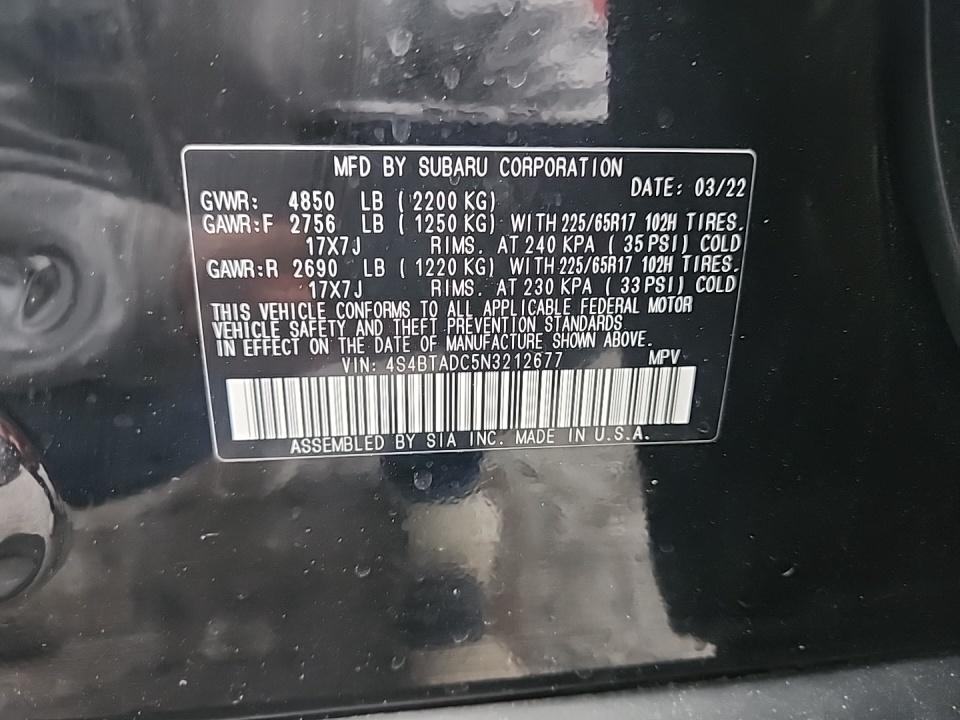 2022 Subaru Outback Premium AWD