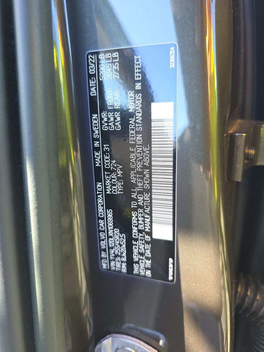 2022 Volvo XC60 B5 Inscription FWD