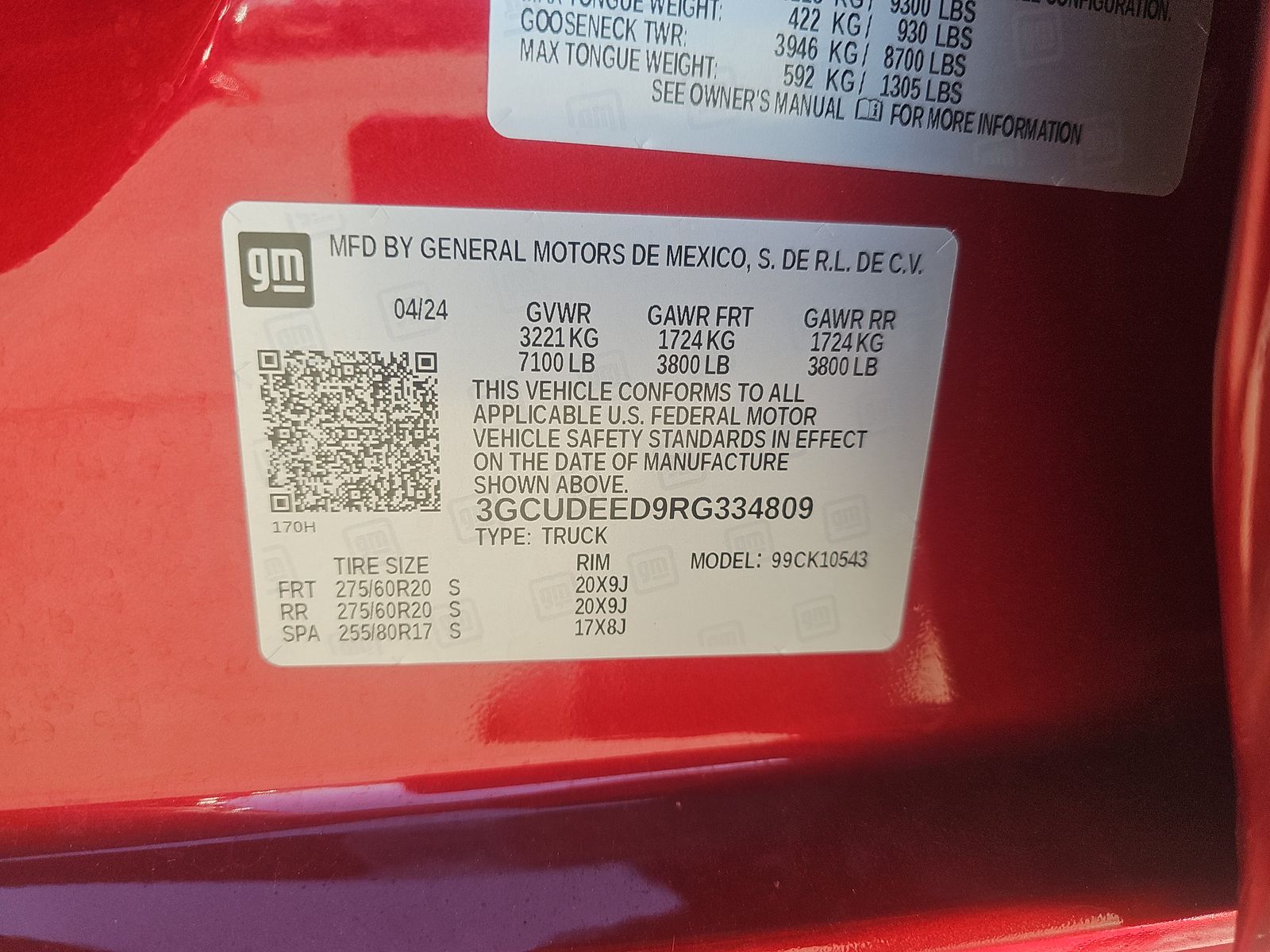 2024 Chevrolet Silverado 1500 RST AWD