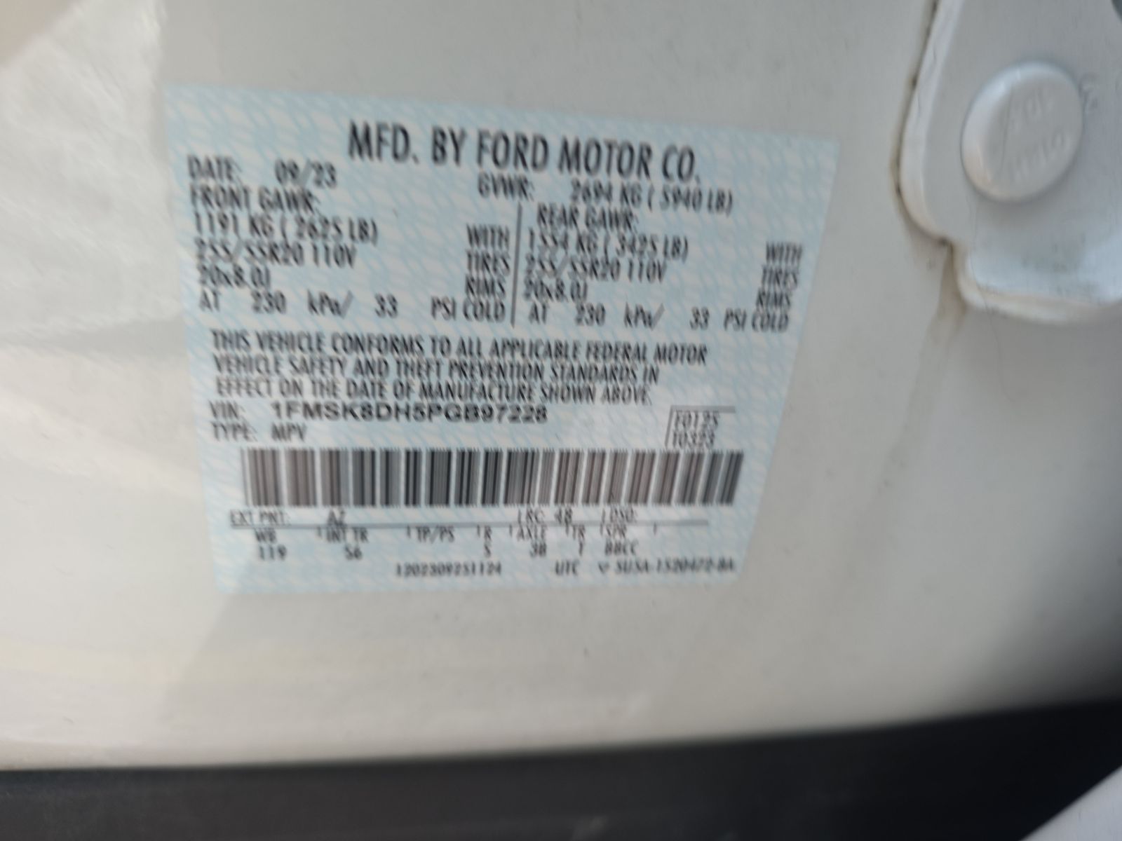 2023 Ford Explorer XLT AWD