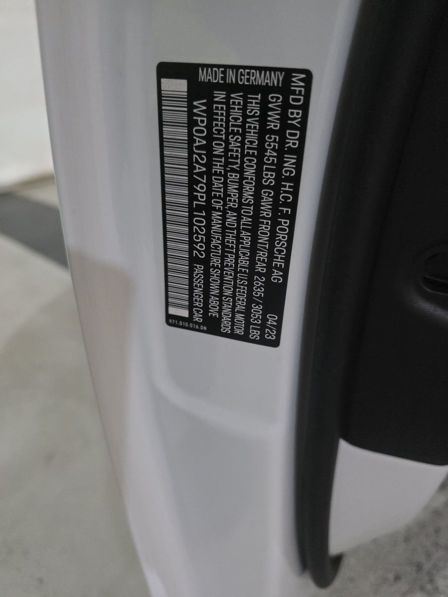 2023 Porsche Panamera Platinum Edition RWD