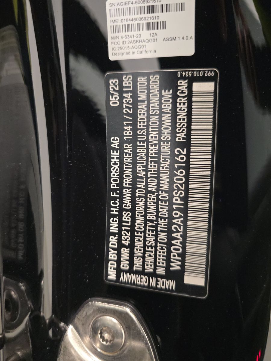 2023 Porsche 911 Carrera T RWD