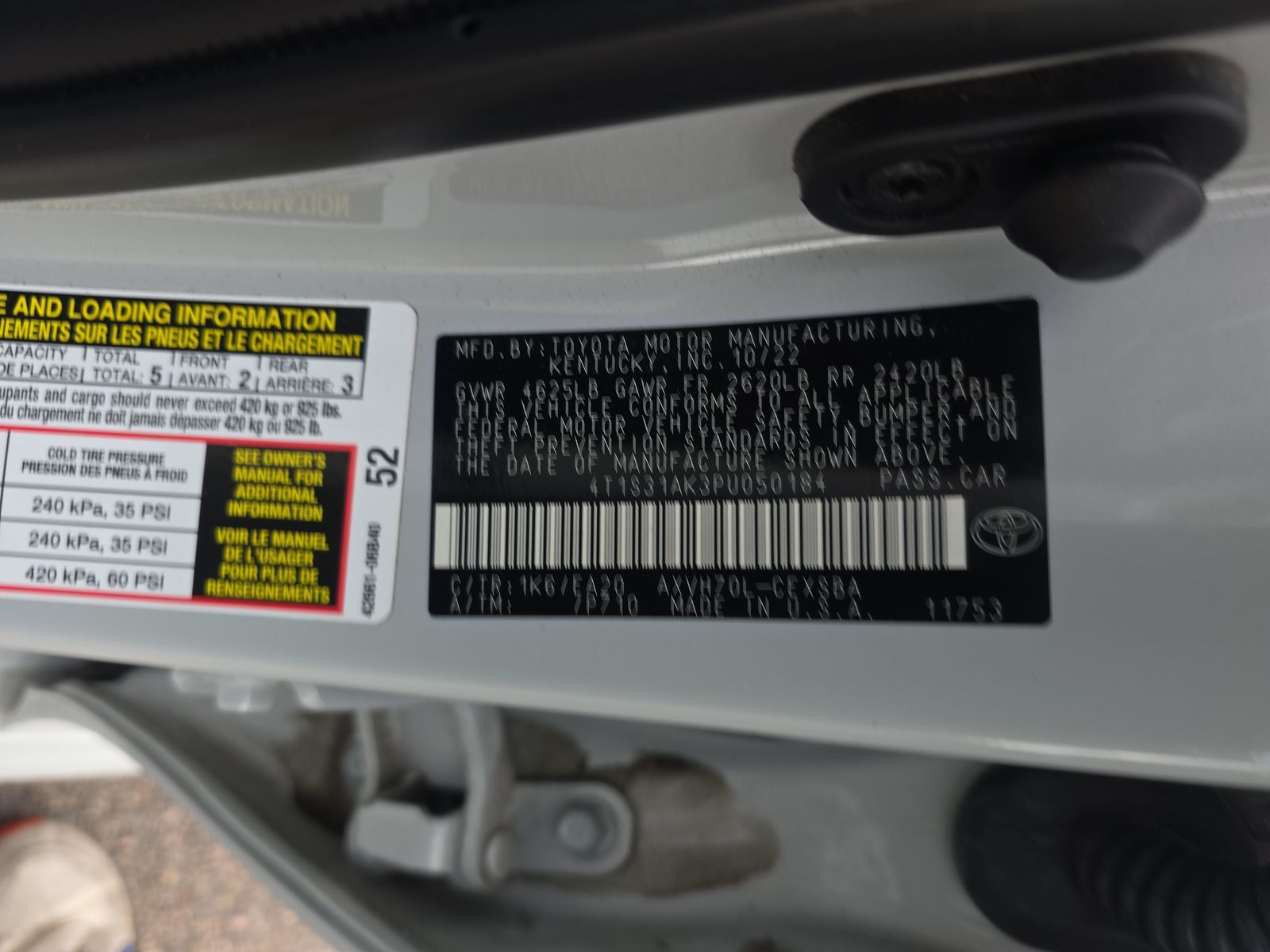 2023 Toyota Camry Hybrid SE FWD