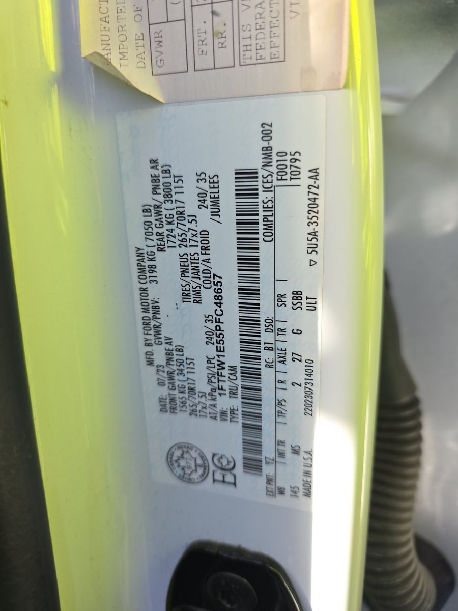 2023 Ford F-150 XLT AWD