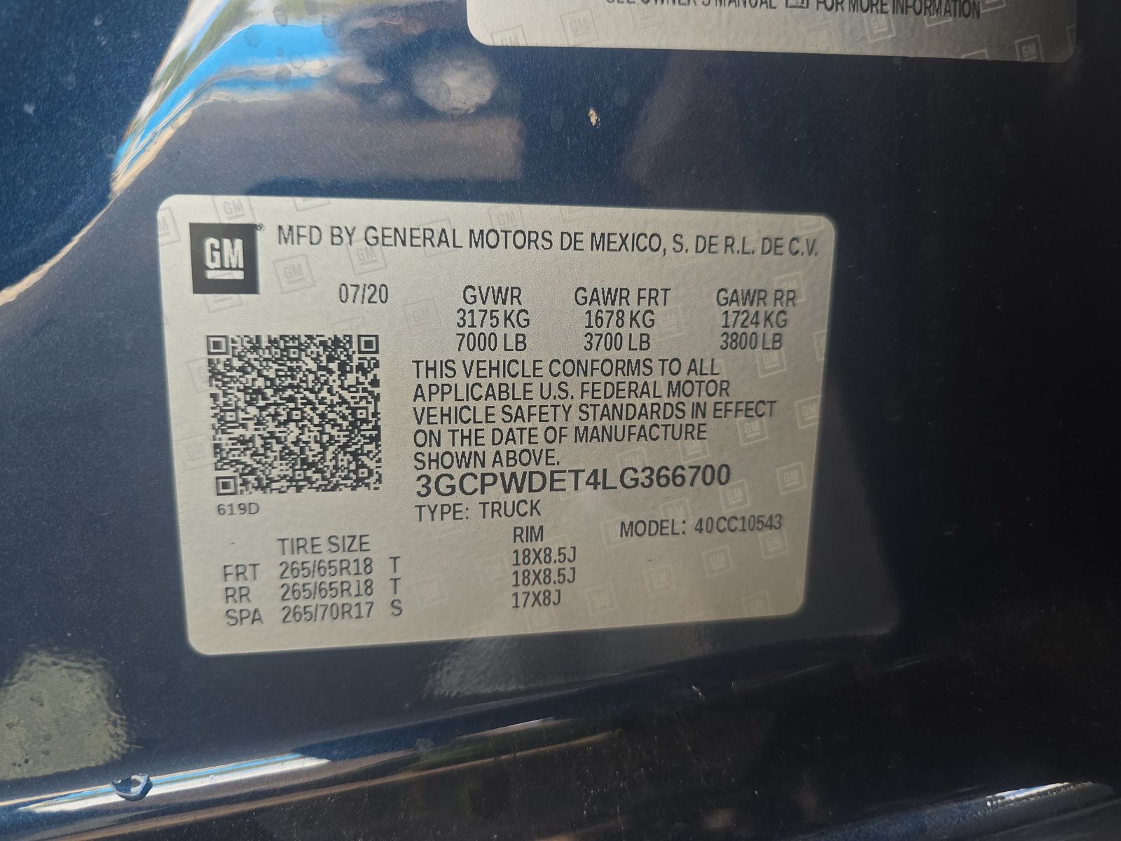 2020 Chevrolet Silverado 1500 RST RWD