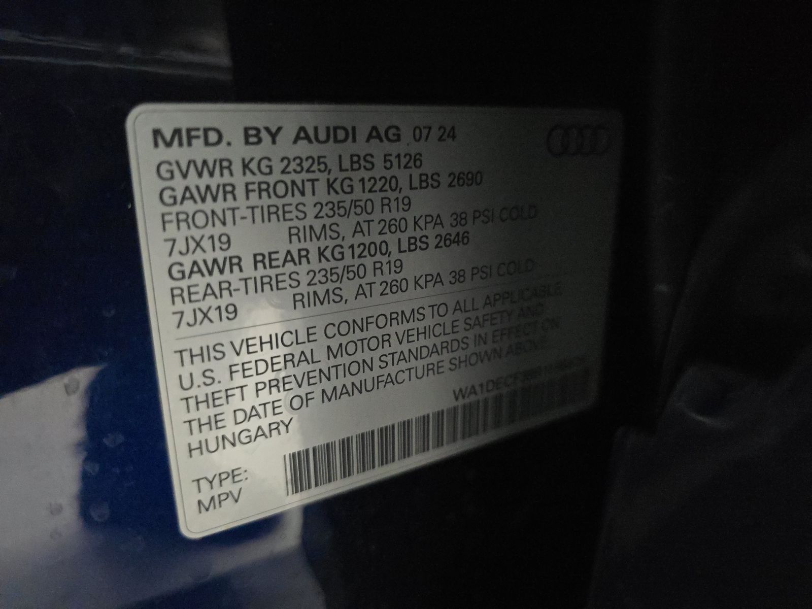 2024 Audi Q3 S line Premium AWD