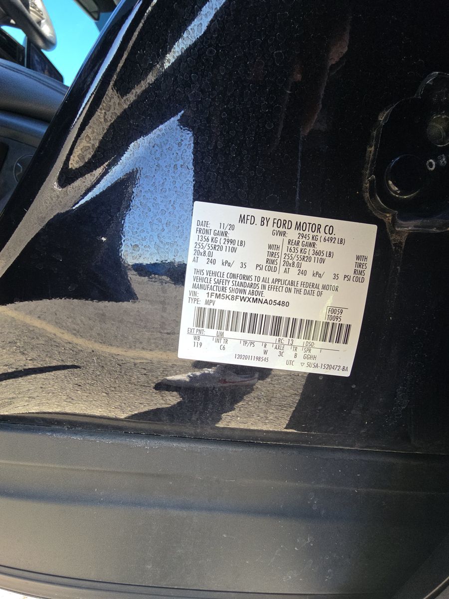 2021 Ford Explorer Hybrid Limited AWD