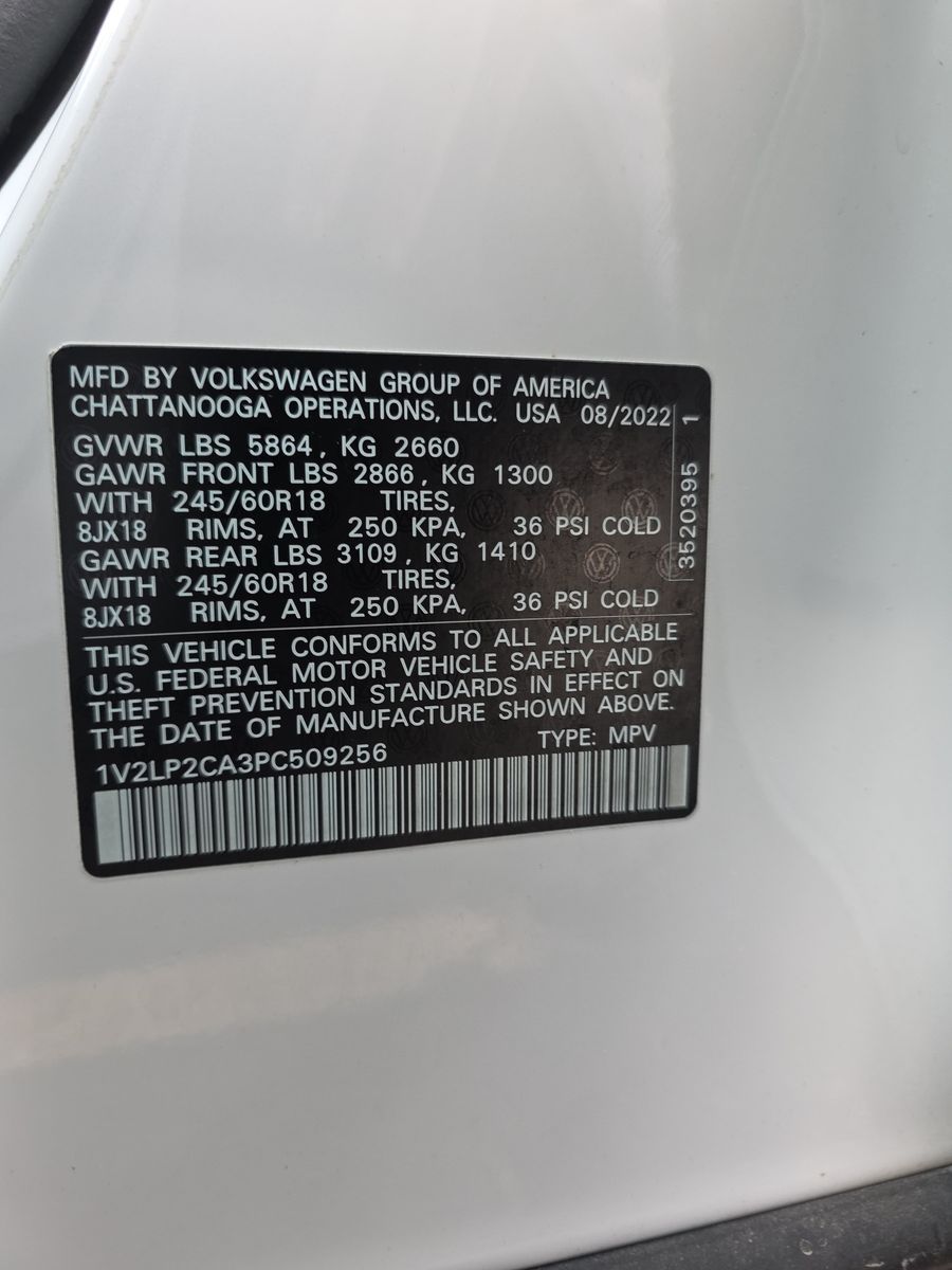 2023 Volkswagen Atlas 2.0T SE AWD