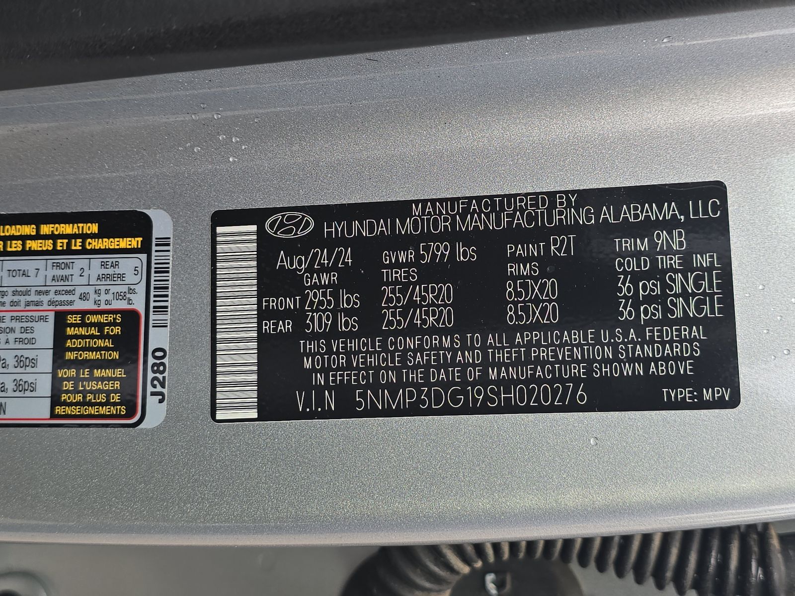 2025 Hyundai Santa Fe Hybrid Limited AWD