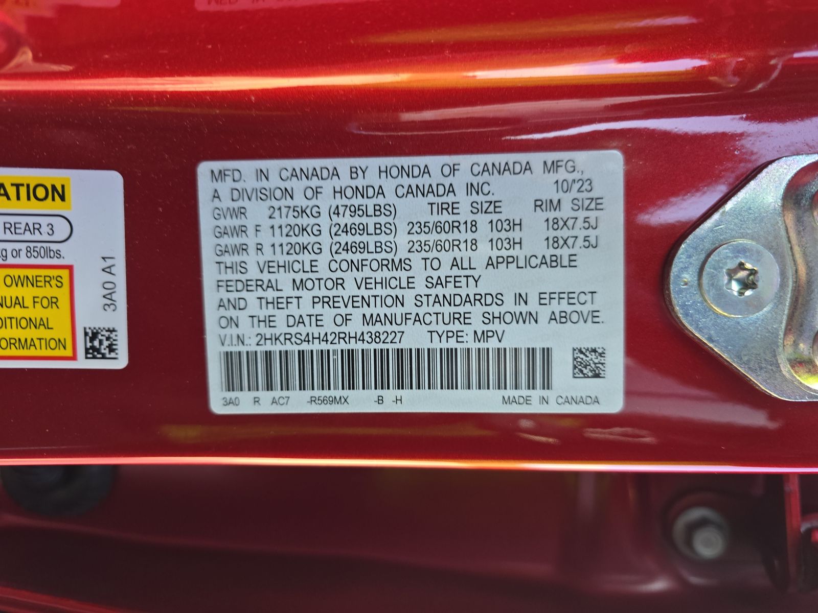 2024 Honda CR-V EX AWD