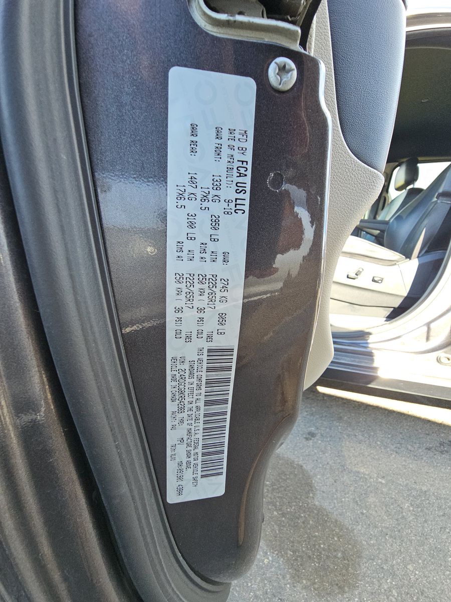 2019 Dodge Grand Caravan SXT FWD