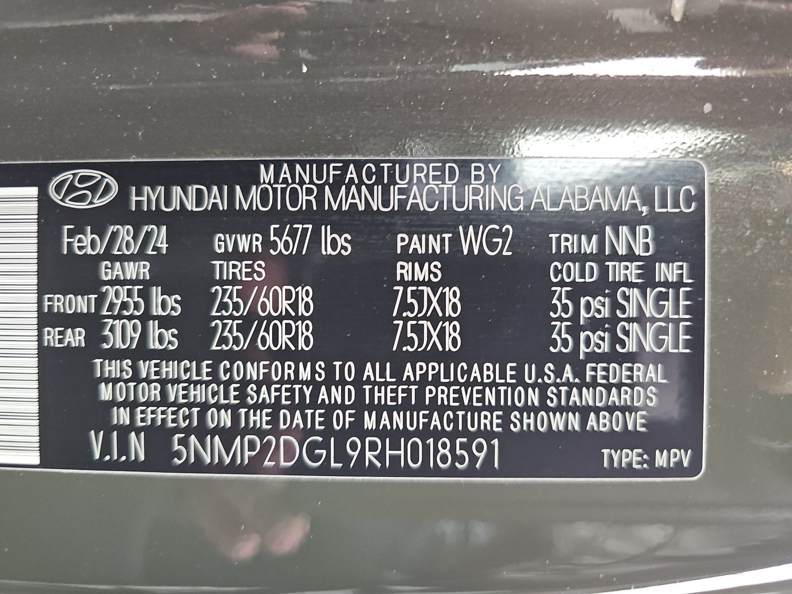 2024 Hyundai Santa Fe SEL AWD