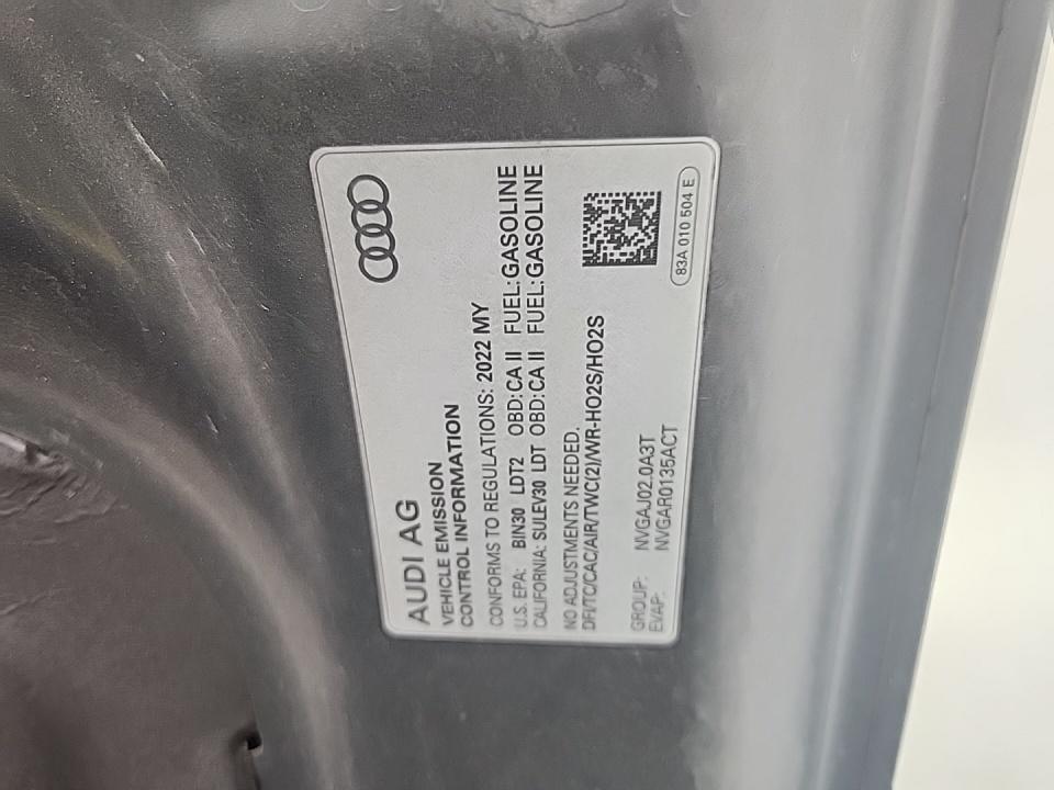 2022 Audi Q3 2.0T S line Premium Plus AWD