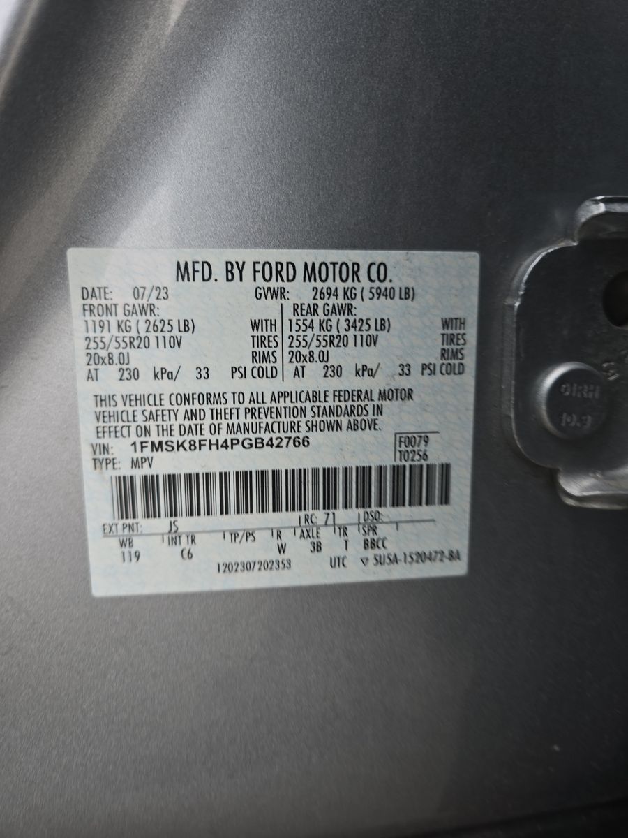 2023 Ford Explorer Limited AWD