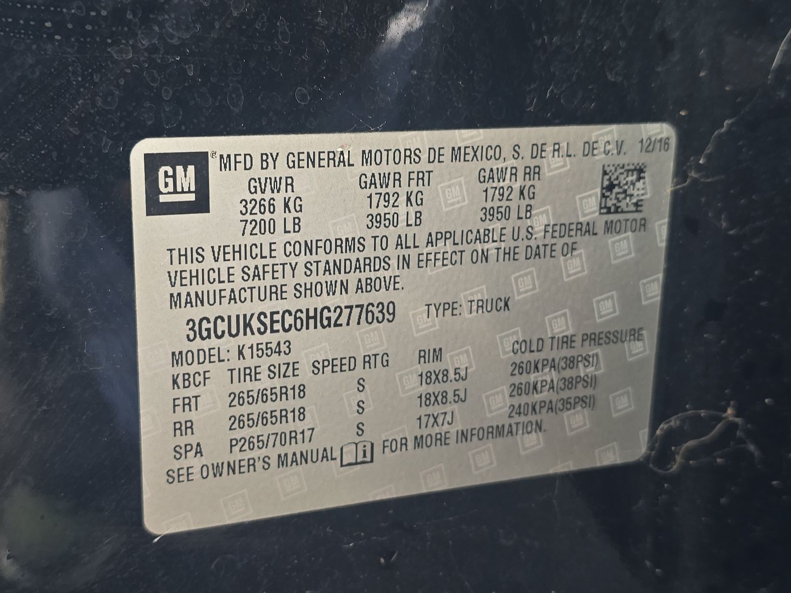 2017 Chevrolet Silverado 1500 LTZ Z71 AWD