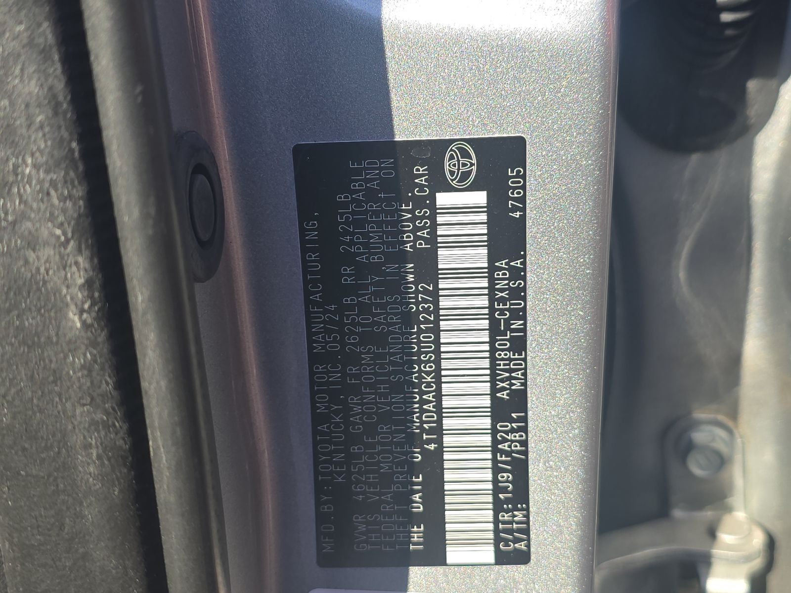 2025 Toyota Camry LE FWD