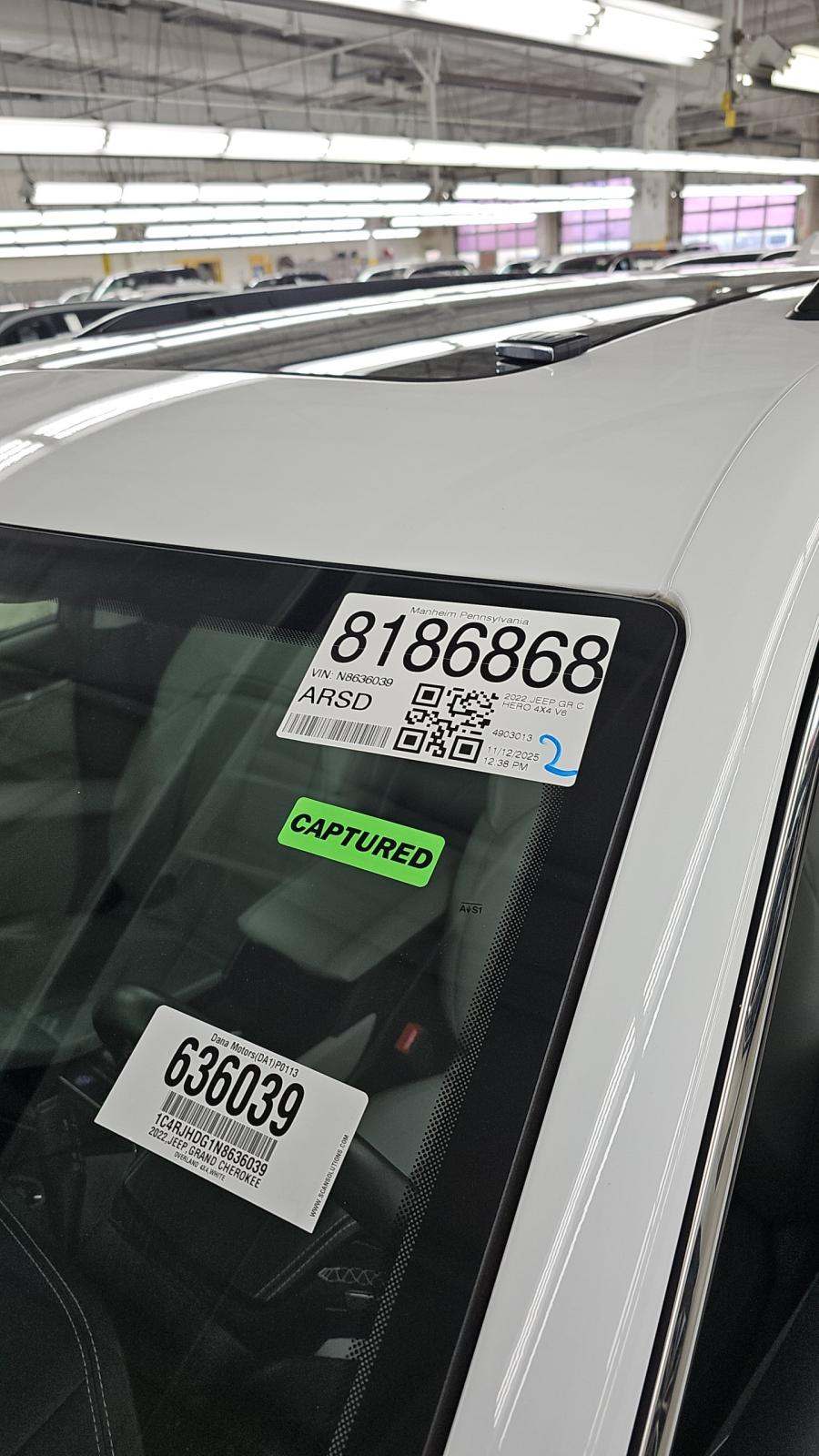 2022 Jeep Grand Cherokee Overland AWD