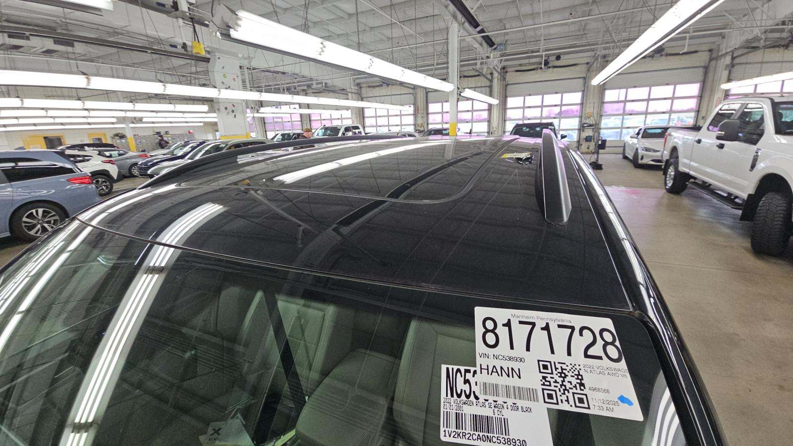 2022 Volkswagen Atlas 3.6L SE AWD