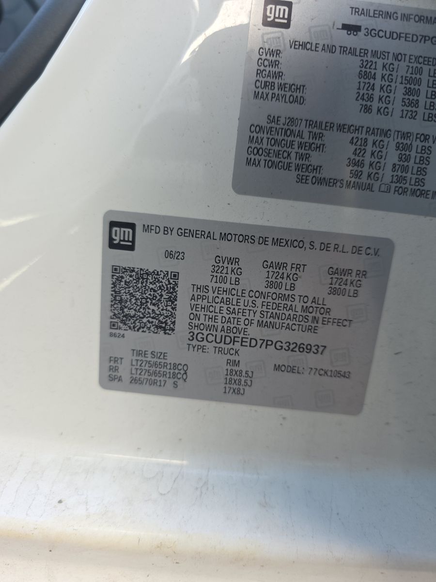 2023 Chevrolet Silverado 1500 LT Trail Boss AWD