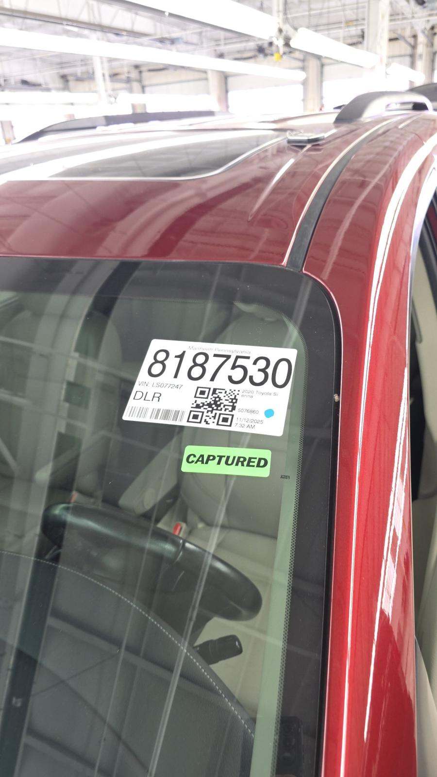 2020 Toyota Sienna XLE Premium FWD