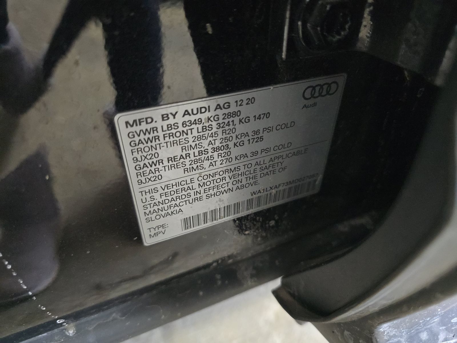 2021 Audi Q7 3.0T Premium Plus AWD