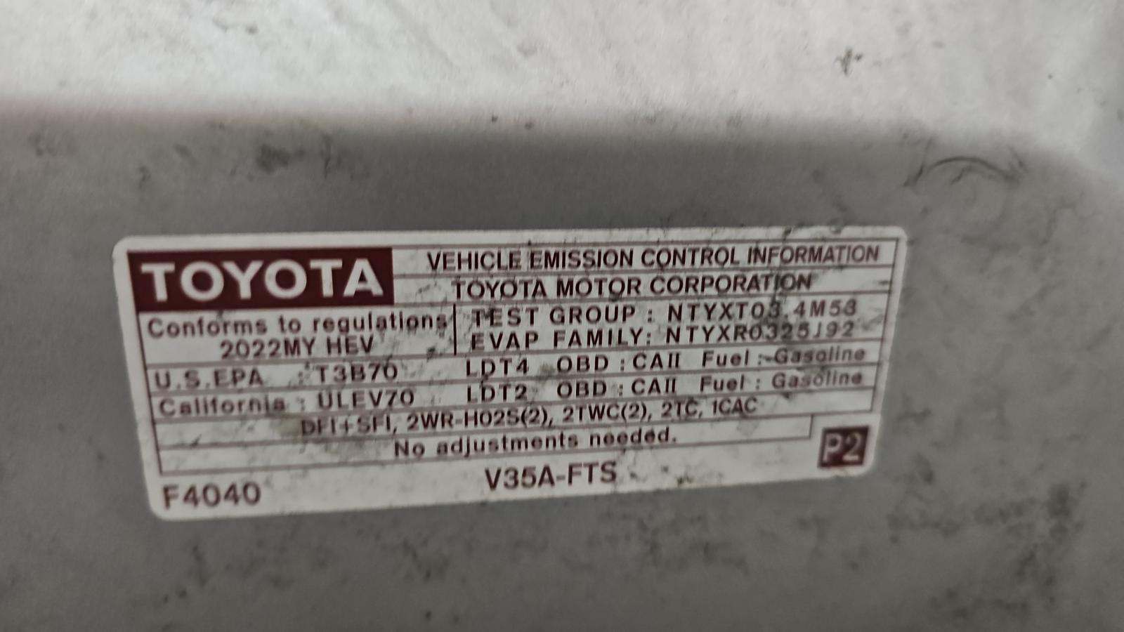 2022 Toyota Tundra Hybrid Platinum AWD