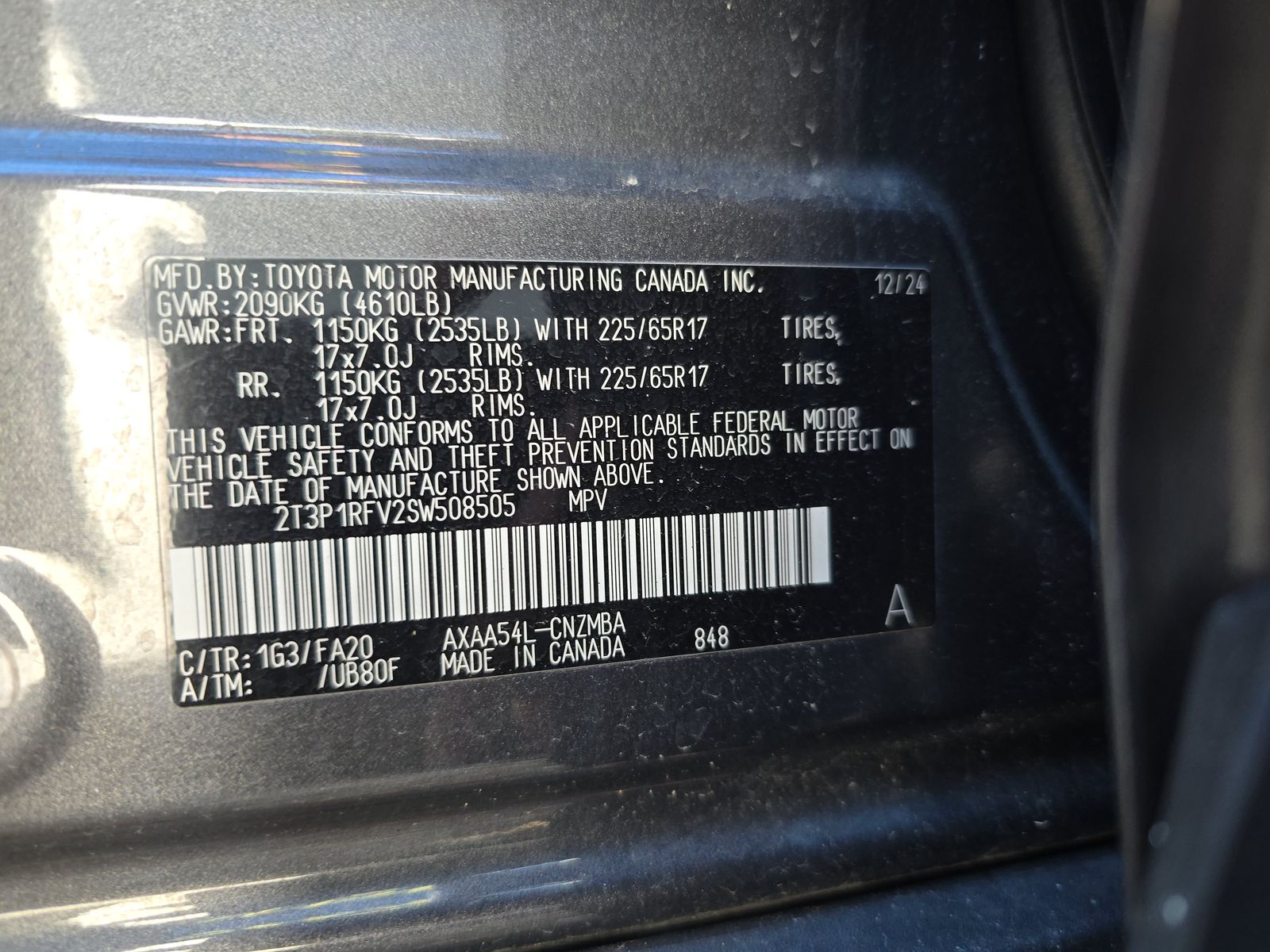 2025 Toyota RAV4 XLE AWD