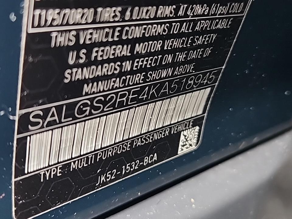 2019 Land Rover Range Rover Supercharged AWD