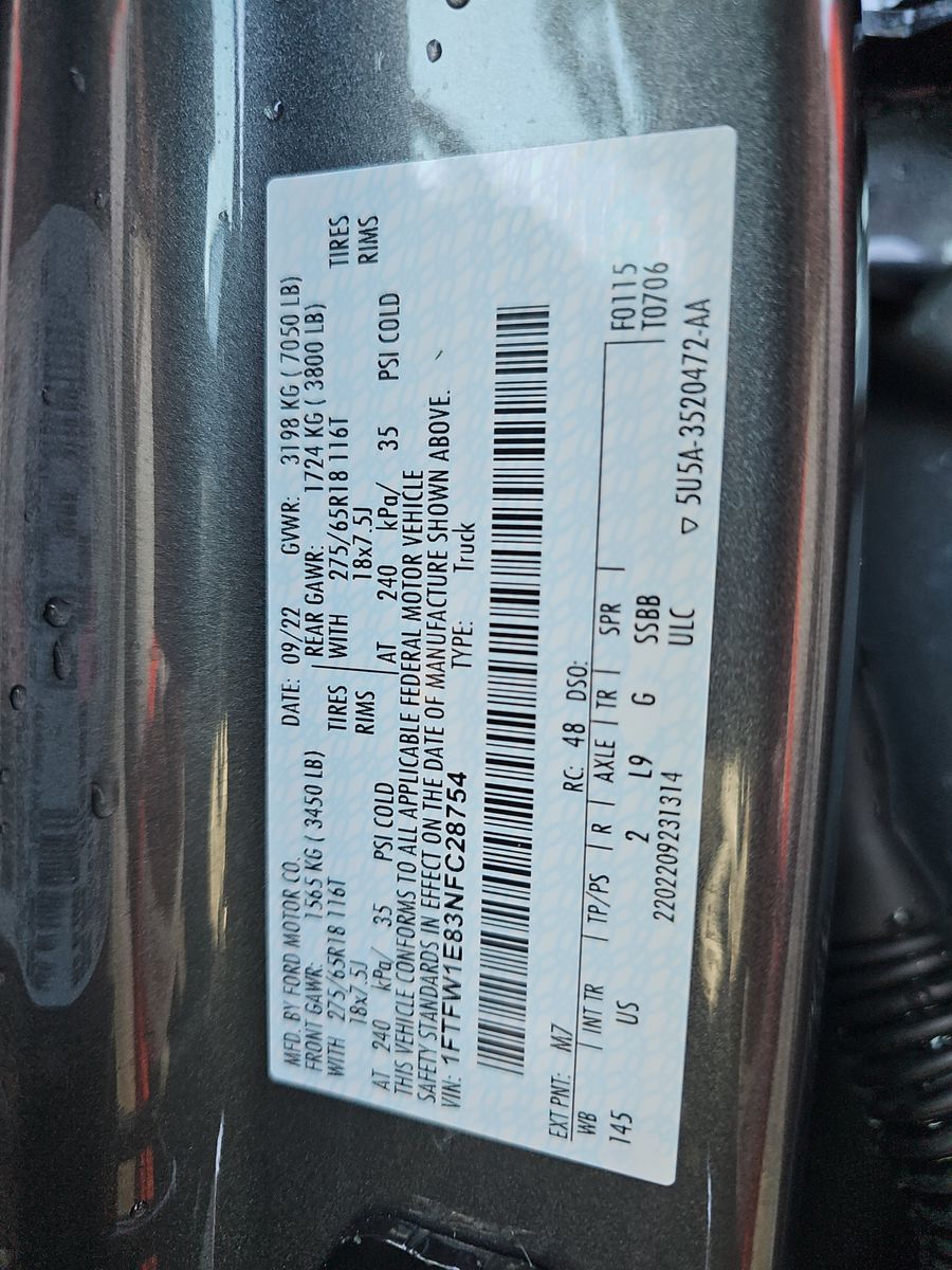 2022 Ford F-150 XLT AWD