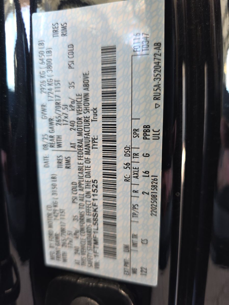 2025 Ford F-150 XL AWD