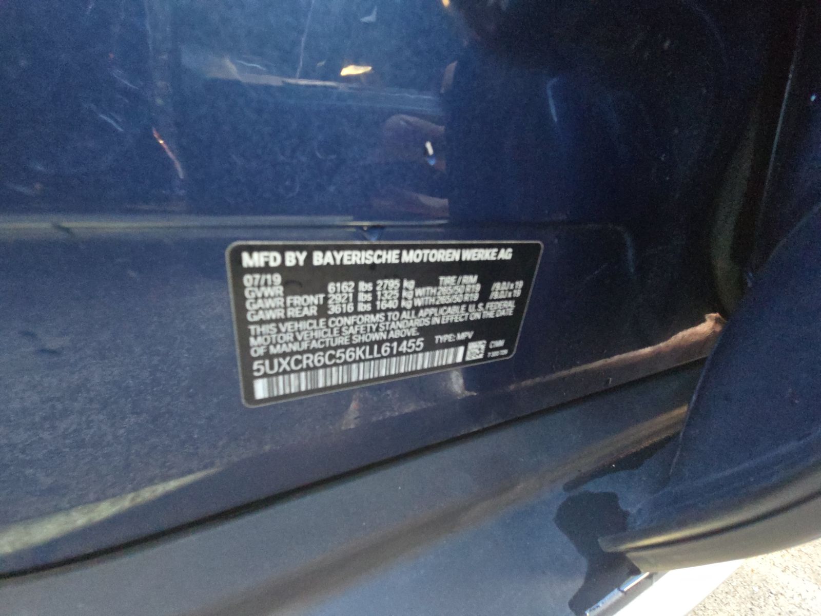 2019 BMW X5 xDrive40i AWD