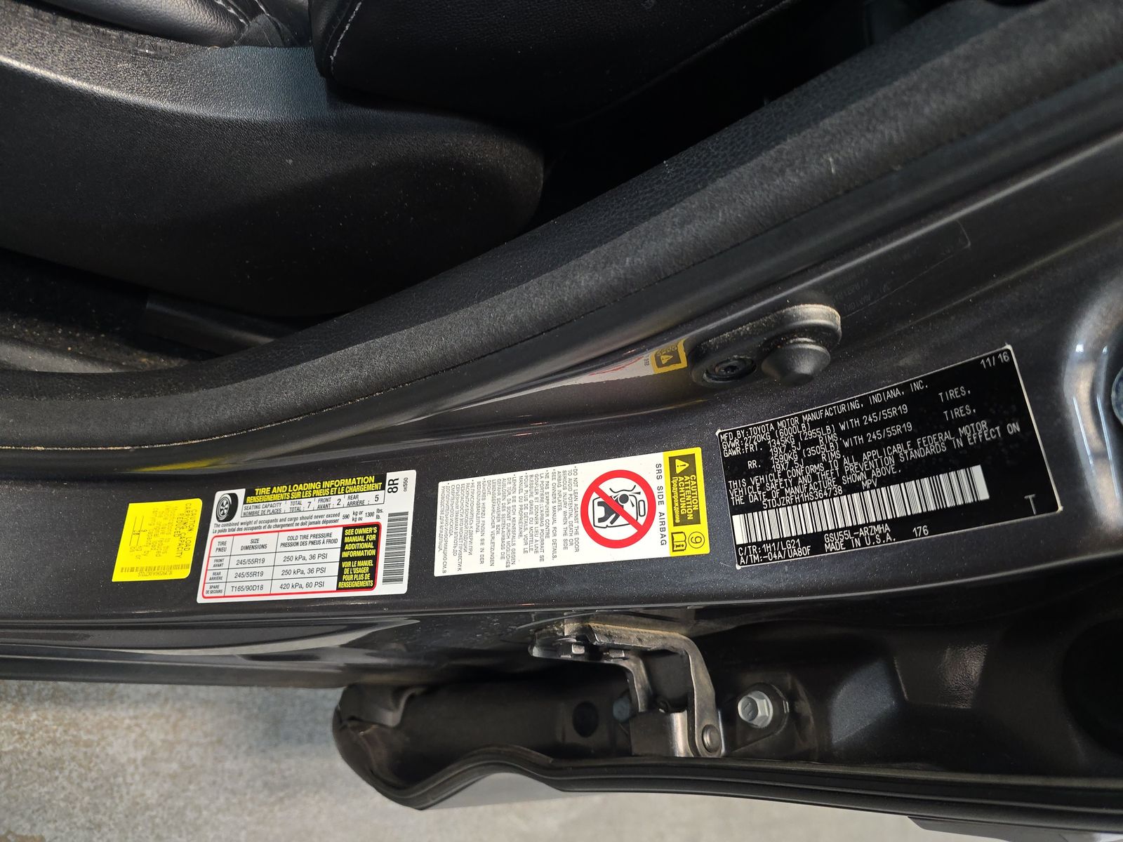 2017 Toyota Highlander XLE AWD